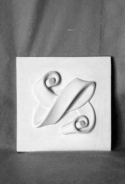 Гипс Орнамент Лента