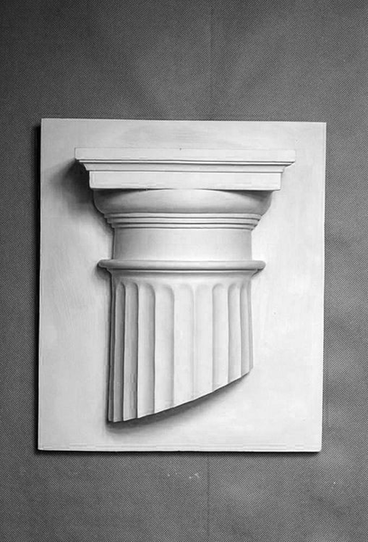 Гипс Орнамент Рваная капитель