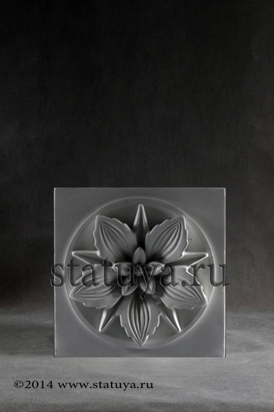 Гипс Орнамент Цветок