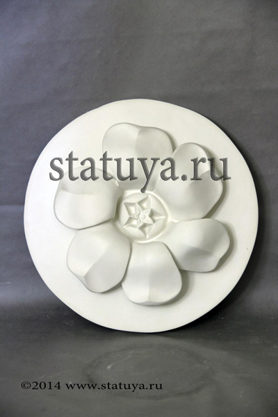 Гипс Орнамент Шестилистник