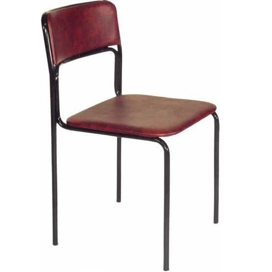 Стул офисный Ascona, кожзам (цветной)