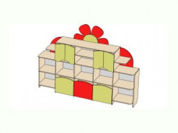 Стенка игровая ЛЕТО 2600*460*1845