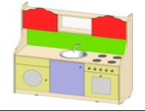 Игровая зона Кухня КАТЮША 1280*420*1100