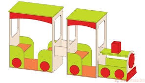 Игровая зона ПАРОВОЗИК 2500*630*1200