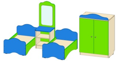 Игровая зона Спальня СОНЯ