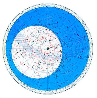 Карта звездного неба подвижная