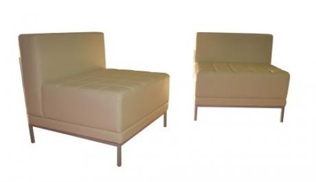 Одноместная секция без подлокотников 