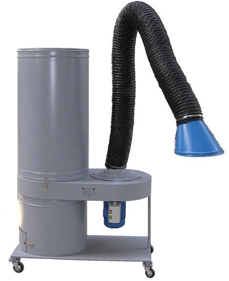 Пылеулавливающий агрегат УВП-2000А (УВП-2000АК) с ПВУ (поворотно-вытяжным устройством), 940*650*1710 мм