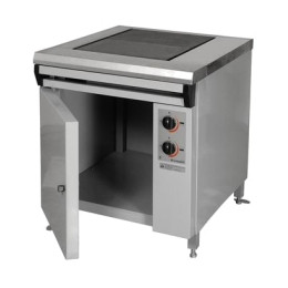 Плита электрическая 2х конфорочная со шкафом  700*800*850