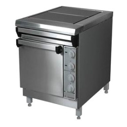 Плита электрическая 2х конфорочная 550*800*850