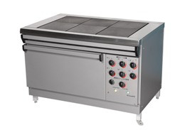 Плита электрическая 6ти конфорочная 1200*800*850