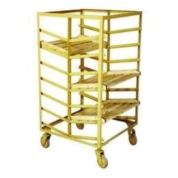 Тележка для хранения лотков с хлебом, 920*830*1450 мм
