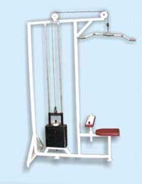 ПС37 ТРЕНАЖЕР ДЛЯ МЫШЦ СПИНЫ(ТЯГА СВЕРХУ,НА ПЛИТКАХ)