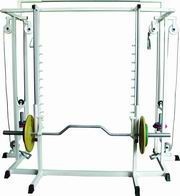 ПС31.А Жимовая рама с блоками (со свободными весами)
