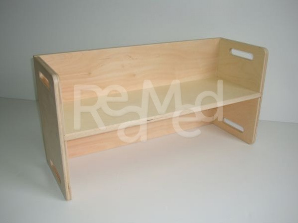 Скамья для дошкольников трехсторонняя, 260*750*380 мм