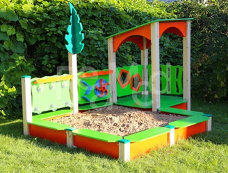 Песочница, 2790*1940*1850 мм