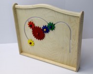 Панель для игровых зон “ Лабиринт-шестеренки”, 765*100*730 мм