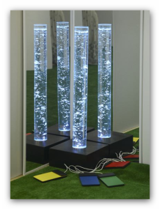 Интерактивная воздушнопузырьковая трубка малая, h-1000 мм