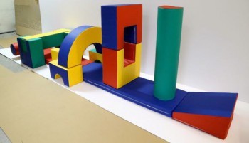 Мягкий игровой набор “Полоса препятствий” (15 элементов)