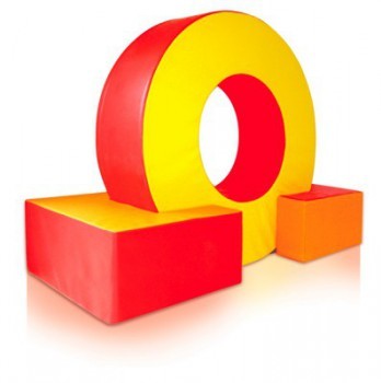 Мягкий игровой набор “Маленький гимнаст” (3 элемента)