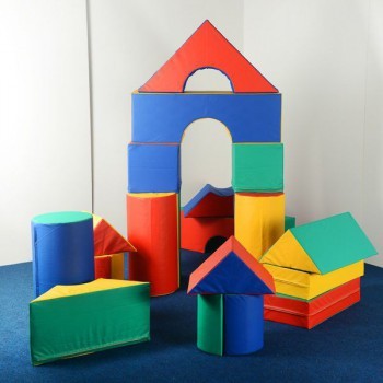 Мягкий игровой набор “Городок” (21 элемент)