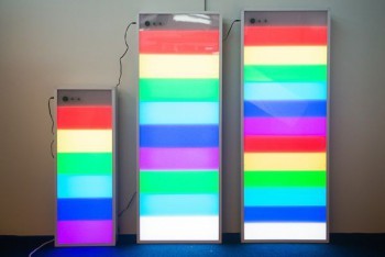 Интерактивная светозвуковая панель “Лестница света” , 9 ячеек