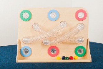 Настольный лабиринт с трубкой  (горизонтальный), 680*550 мм