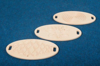 Комплект лабиринтов для развития моторики (4 шт.), 500*300 мм