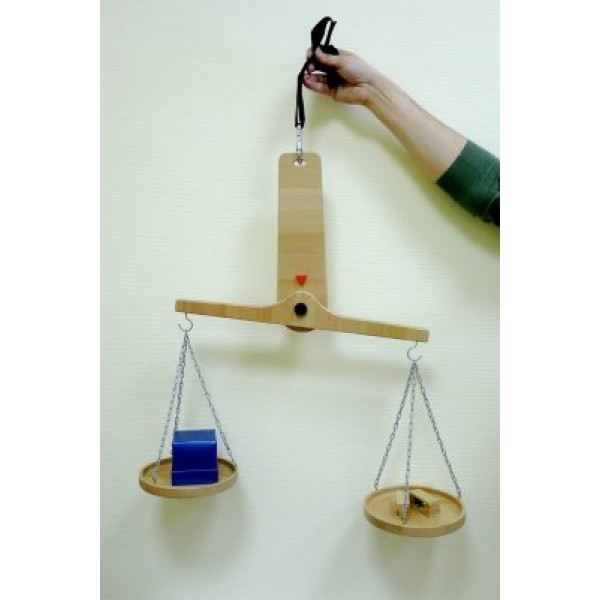 Весы подвесные из бука, h-350 мм