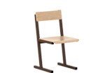 Стул ученический, нерегулируемый по высоте, 
3 ростовая группа