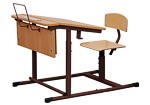Парта регулируемая по высоте 