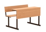 Парта 2-местная (лавка за столом), 1200*870*760 мм, 6 р.г.