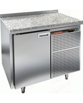 Стол охлаждаемый (среднетемпературный), 1 дверь, 900х600х850мм, каменная столешница