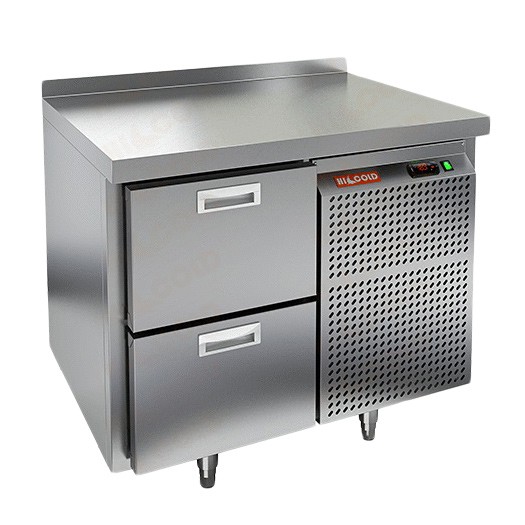 Стол охлаждаемый (среднетемпературный), 2 ящика, 900х700х850мм