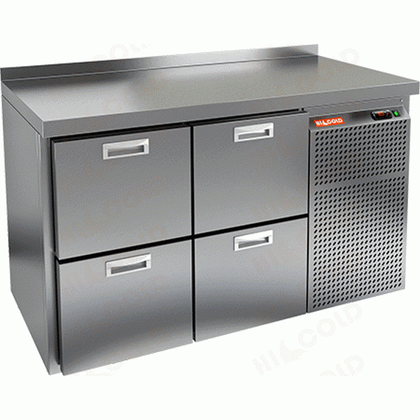 Стол охлаждаемый (среднетемпературный), 4 ящика, 1505х700х850мм