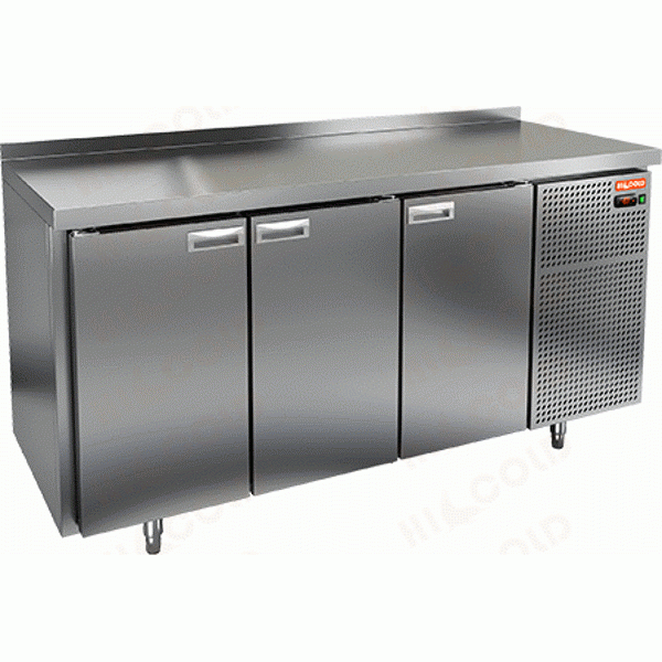 Стол охлаждаемый (среднетемпературный), 3 двери, 1950х700х950мм