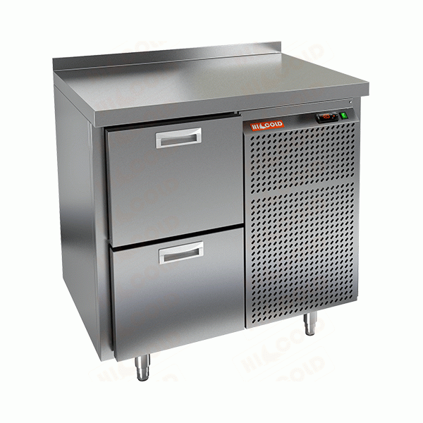 Стол охлаждаемый (среднетемпературный), 2 ящика, 900х700х950мм