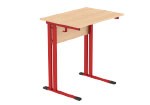 Стол ученический 1-местный (меламин, кромка ПВХ) 3, 4, 5 или 6  ростовая группа
