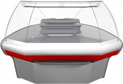 Холодильная витрина ВХСу-1 Carboma (внешний угол)