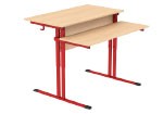 Стол компьютерный 950*900 мм, регулируемый, 4-6 ростовая группа
