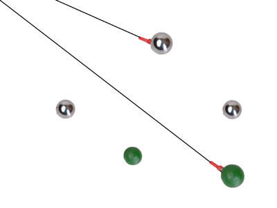 Набор шаров - маятников (5 штук)