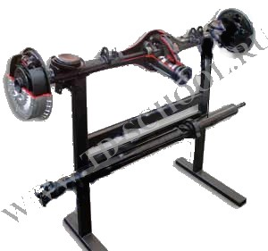 Задний мост ВАЗ 2101-07 в сборе с тормозными механизмами и карданным валом