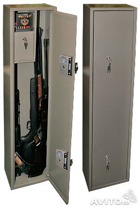 Сейф оружейный (на 5 стволов)