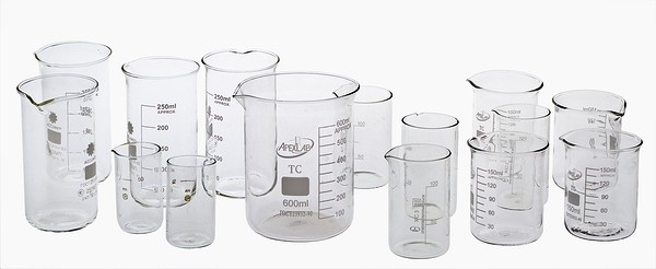 Комплект стаканов химических (15 шт.)