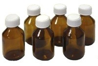 Набор склянок 30 мл для растворов реактивов