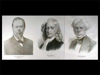 Портреты физиков (35 шт, ф. А3)