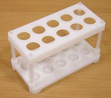 Штатив для пробирок 10 гнезд (полиэтилен)