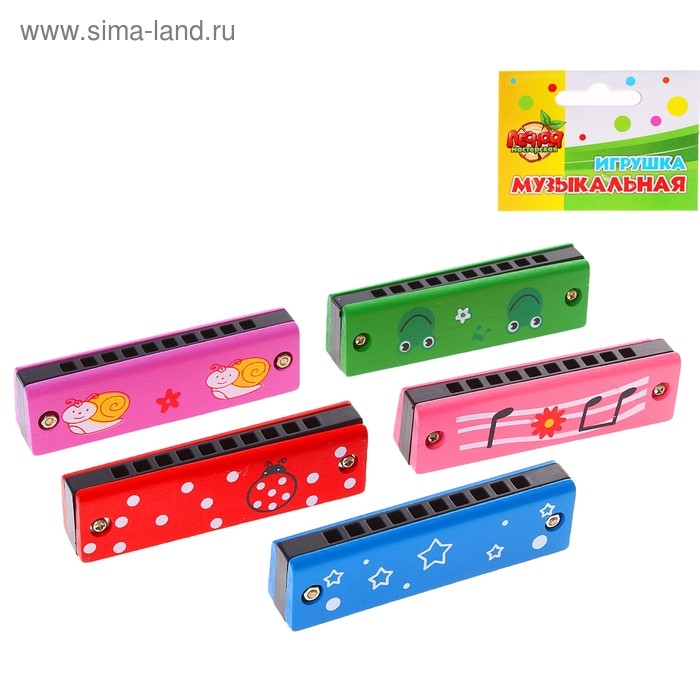 Игрушка   музыкальная Губная гармошка 