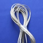 Трос d=4 мм, металлический, в оплетке, для сетки волейбольной, 12,5 м