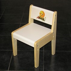 Стул детский с картинкой,  ростовая группа 2,3